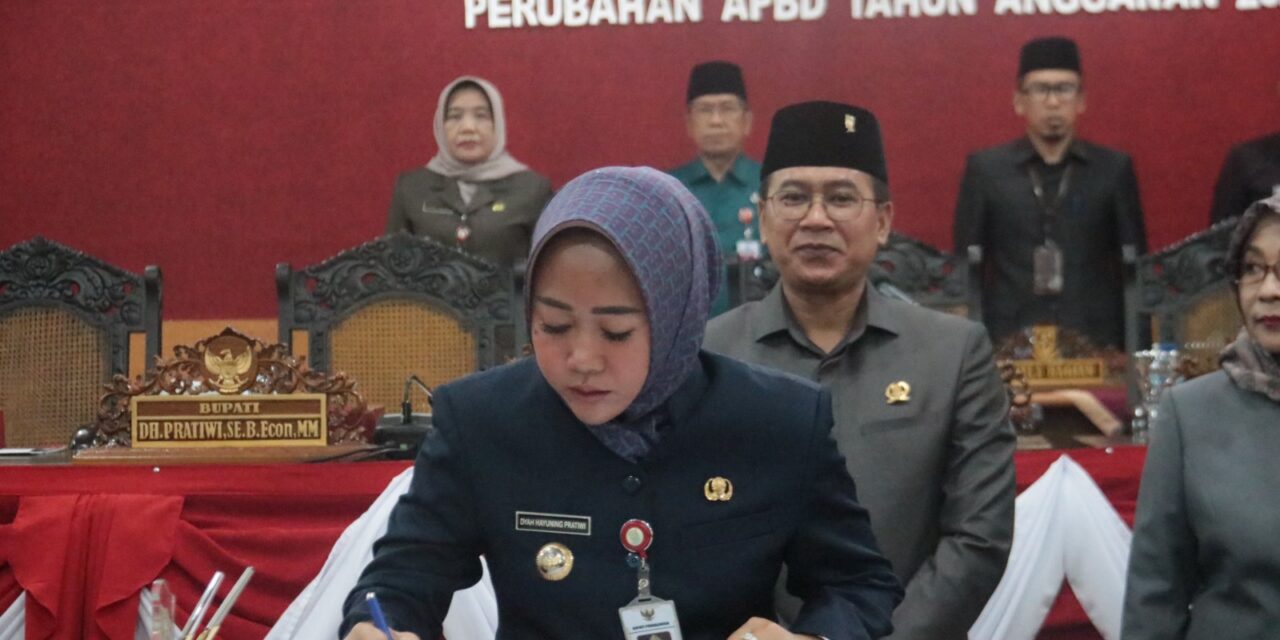 DPRD Purbalingga Setujui Rancangan Perubahan APBD Tahun Anggaran 2023