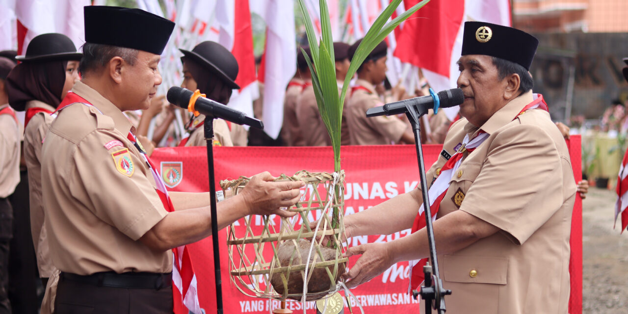 Kwarcab Pramuka Purbalingga Terima Estafet Tunas Kelapa, Wujudkan SDM Profesional dan Berwawasan Kebangsaan