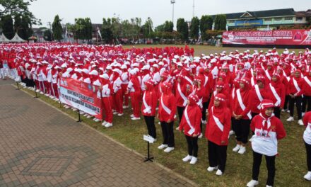 Semarak, 1.650 Kader PKK Ikuti Lomba Senam Sicita di Purbalingga