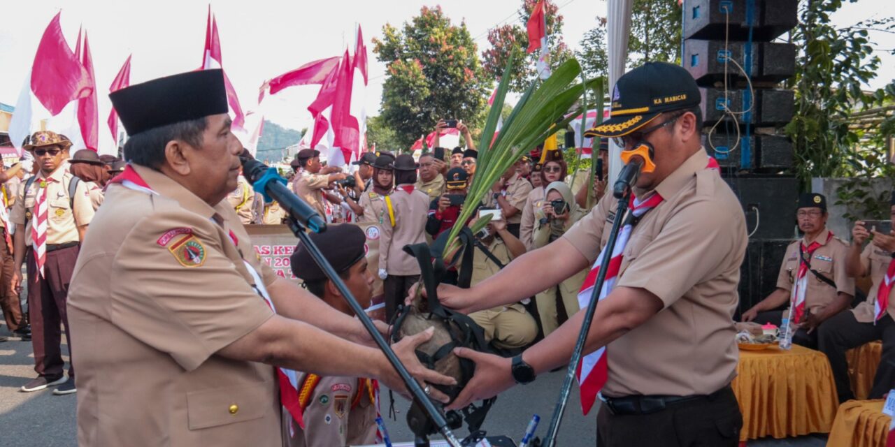 Tiba di Pemalang, Kwarcab Purbalingga Serahkan Estafet Tunas Kelapa