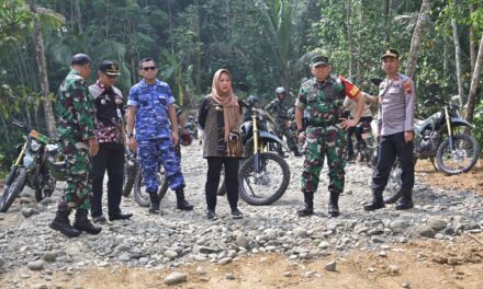 Bupati Tiwi Resmikan Jalan Baru Desa Karangasem – Adiarsa