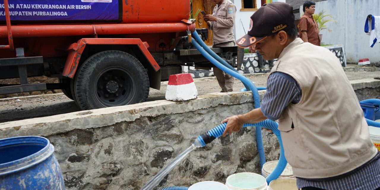 Korpri Purbalingga Salurkan Bantuan Air Bersih Ke-13 Desa Terdampak Kemarau Panjang