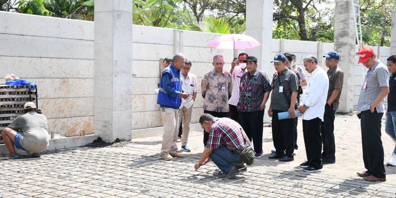 Pantau Progres Pembangunan Wabup Sudono Monitoring Sejumlah Proyek Fisik