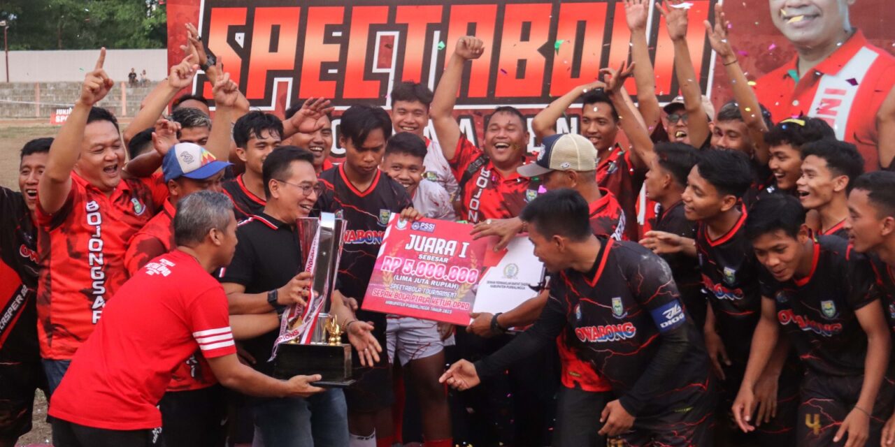 Bojongsari Juara Spectabola Tournament Ketua DPRD Cup