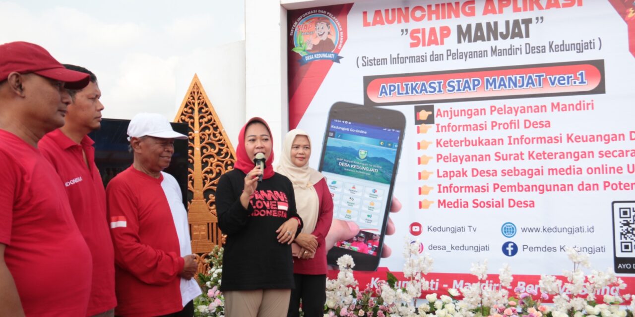 Desa Digital Kedungjati Launching Aplikasi Siap Manjat