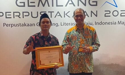 Peduli Literasi, Jurnalis Purbalingga Terima Penghargaan Perpusnas