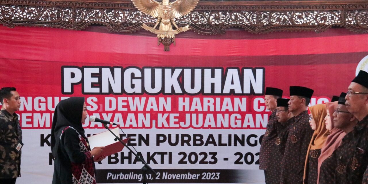 Pengurus DHC 45 Purbalingga Resmi Dilantik, Siap Bersinergi dengan Pemerintah