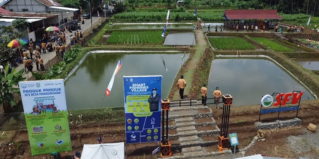 Kampung Perikanan Cerdas Mangunegara Resmi di Launching