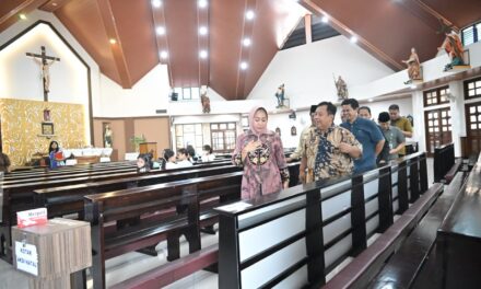 Jelang Natal 2023, Bupati, Wabup dan Forkopimda Kunjungi Gereja-Gereja di Purbalingga