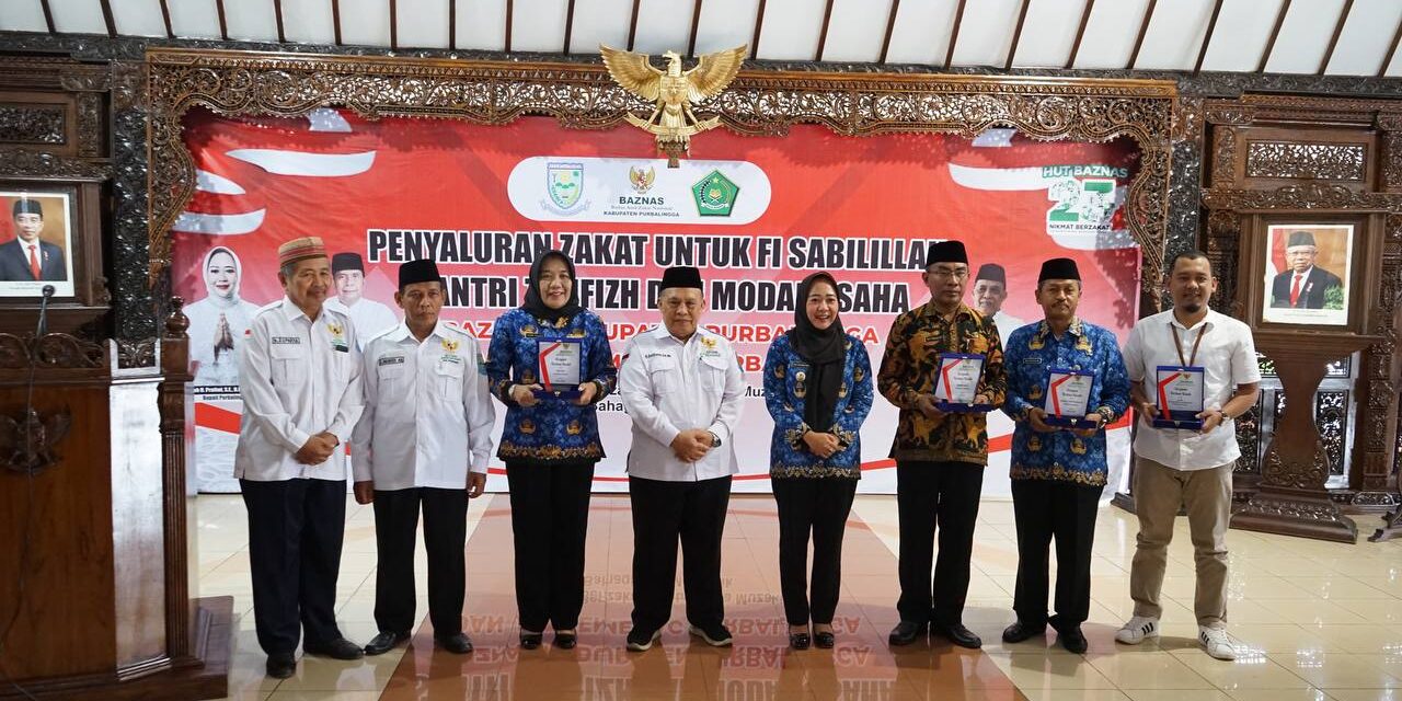 Baznas dan UPZ Kemenag Salurkan Zakat Untuk Sabilillah, Santri Tahfidz, dan Modal Usaha