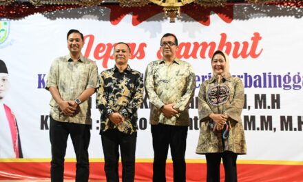 Sambut Ketua Pengadilan Negeri Baru, Bupati Tiwi : Lanjutkan Sinergi Tingkatkan Prestasi