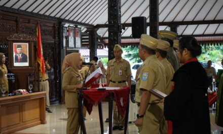 Bupati Purbalingga Lantik Tujuh Pejabat Pimpinan Tinggi Pratama