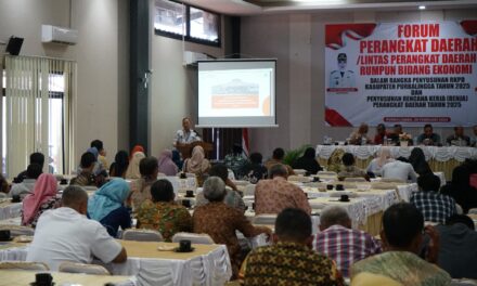 Forum Perangkat Daerah Purbalingga Susun Strategi Pembangunan Ekonomi Tahun 2025