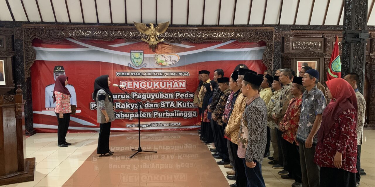 27 Paguyuban Pedagang Pasar Rakyat dan STA Kutabawa Resmi Dikukuhkan