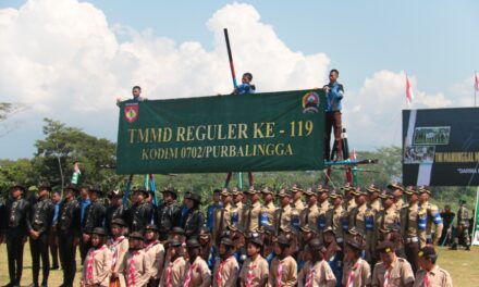 TMMD Ke-119 Kabupaten Purbalingga Dibuka, Dana 1,3 Miliar Untuk Bangun Infrastruktur Desa Tejasari