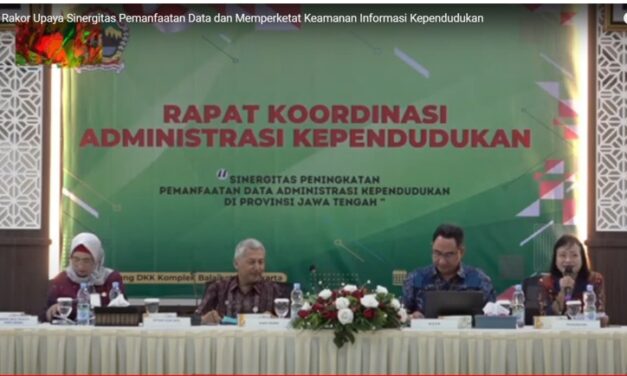 Perketat Keamanan Data Kependudukan, Pemprov Jateng Adakan Rakor Lintas Sektoral