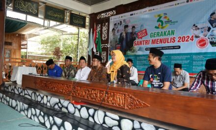 Gerakan Santri Menulis Diharapkan Melahirkan Budaya Menulis di Pondok Pesantren