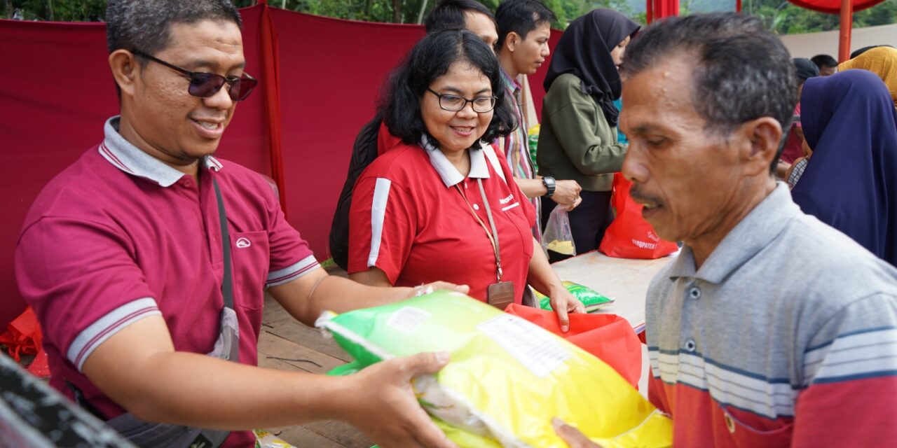 Pemkab Purbalingga Gelar Pasar Murah, 5 Ton Beras Ludes Diserbu Warga