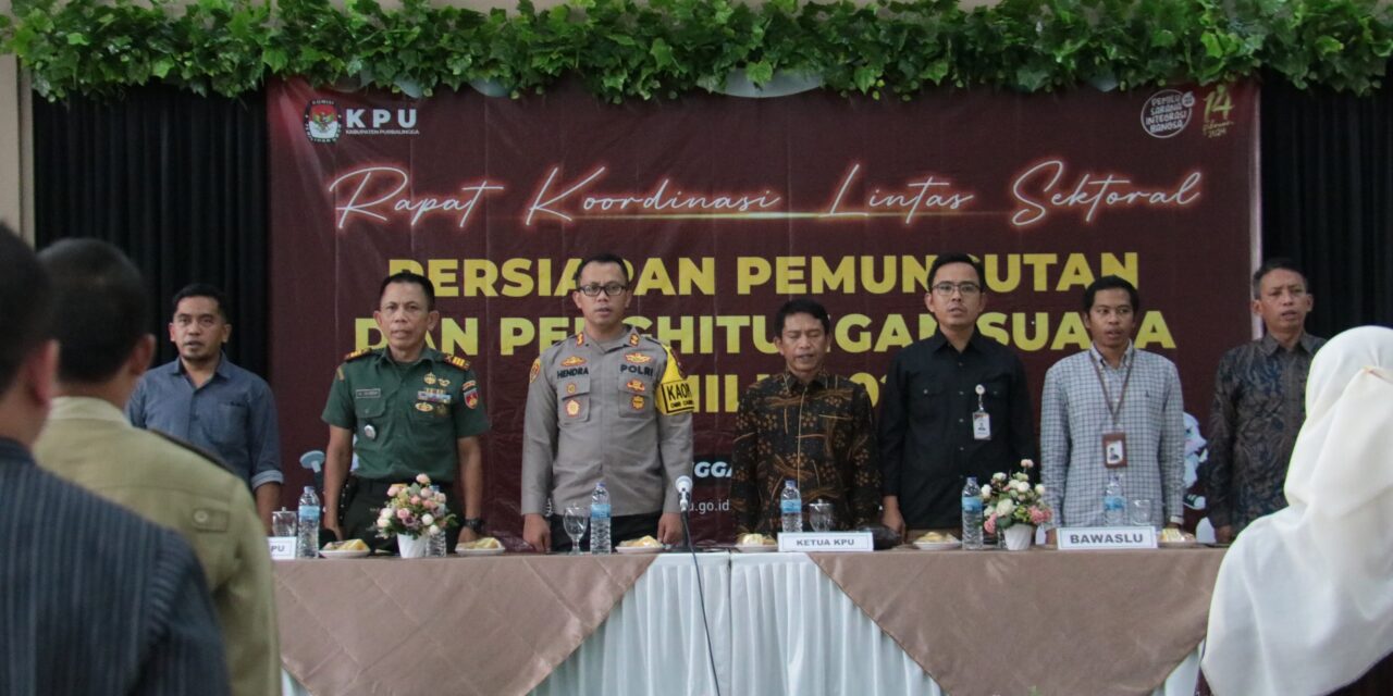 Matangkan Penyelenggaraan Pemilu 2024, KPU Adakan Rakor Lintas Sektoral