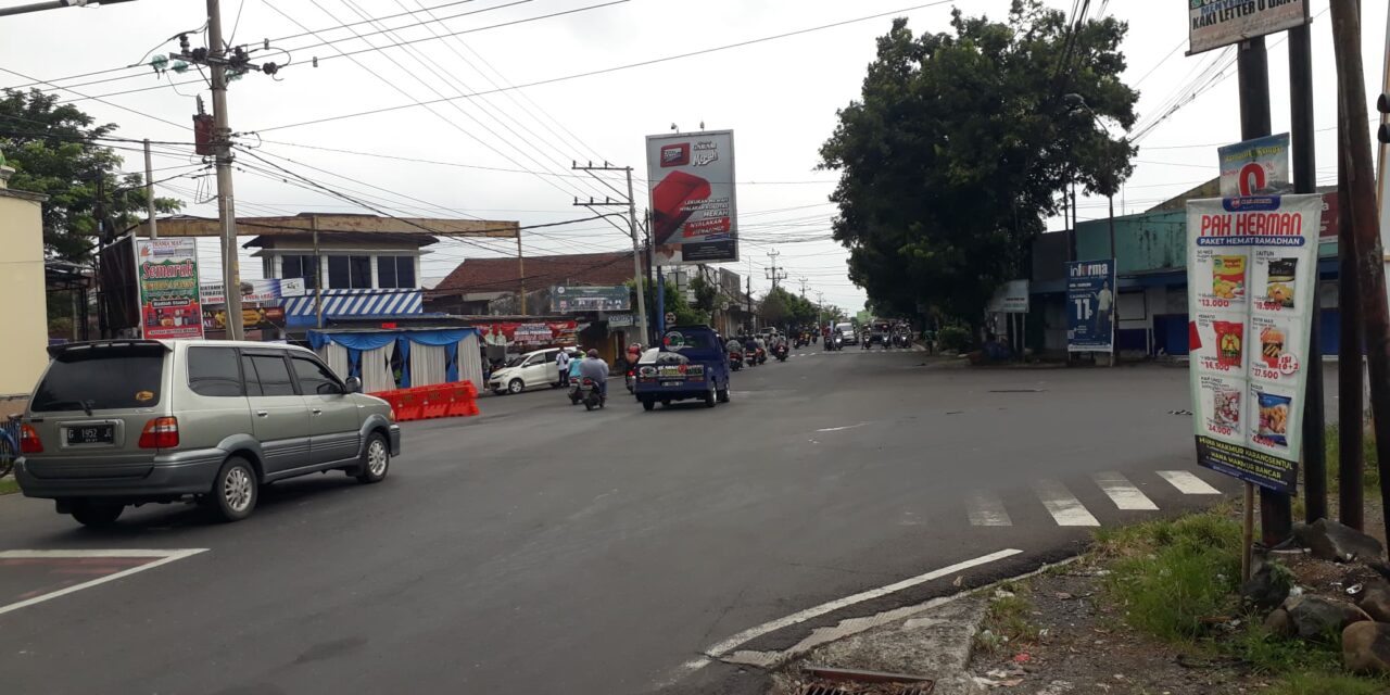 Jelang Lebaran, Perempatan Sirongge Lancar