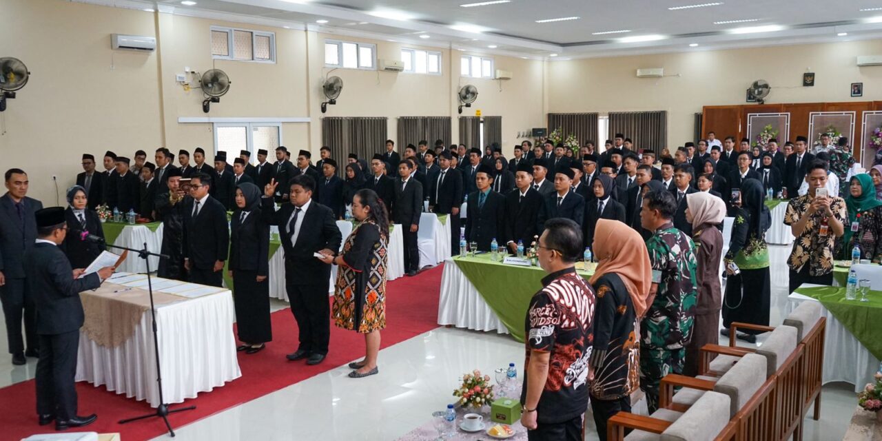 90 Anggota PPK Purbalingga Resmi Dilantik, KPU dan Bupati Tekankan Integritas dan Sinergi