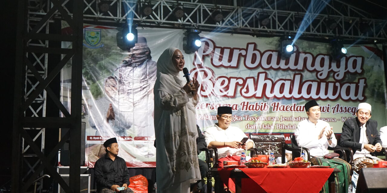 Purbalingga Bersholawat, Bupati Tiwi Berharap Jembatan Wika Jadi Legacy yang Baik