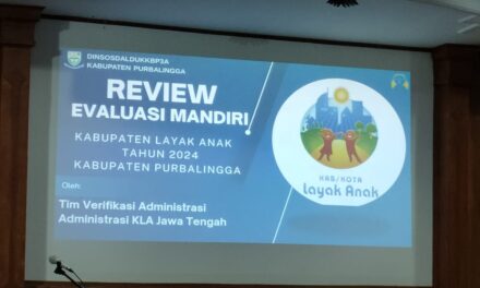 Kabupaten Purbalingga Targetkan Predikat Nindya Dalam Evaluasi KLA 2024