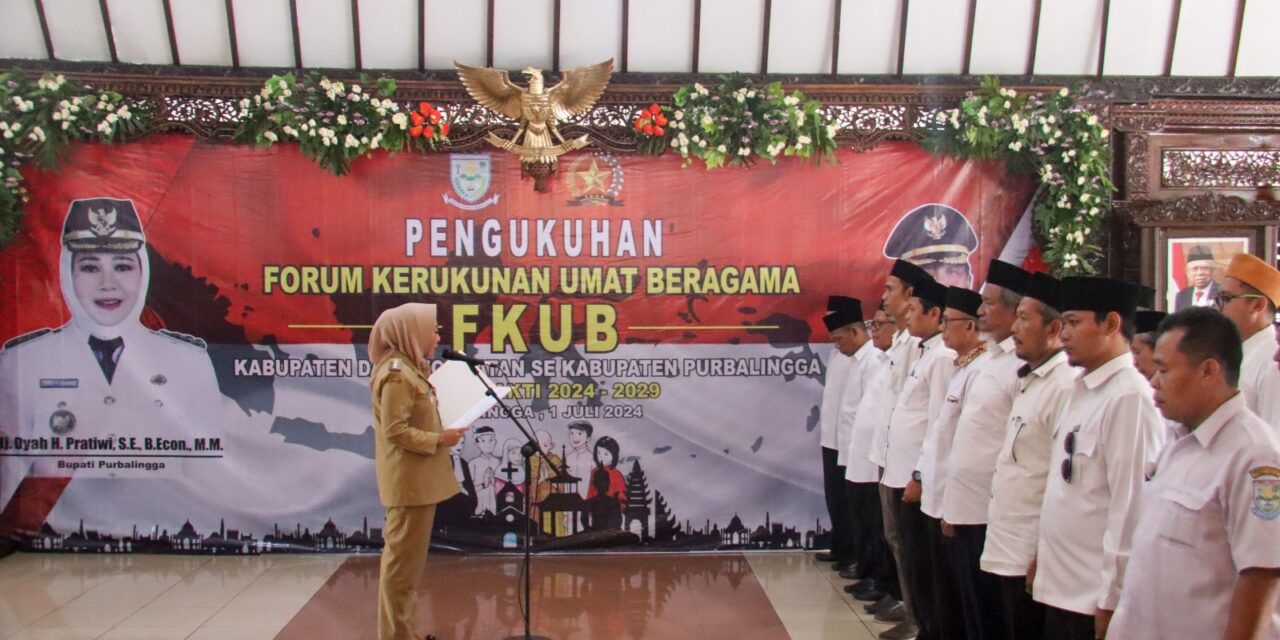 Bupati Purbalingga Berpesan FKUB Ikut Jaga Kondusifitas Jelang Pilkada Serentak 2024