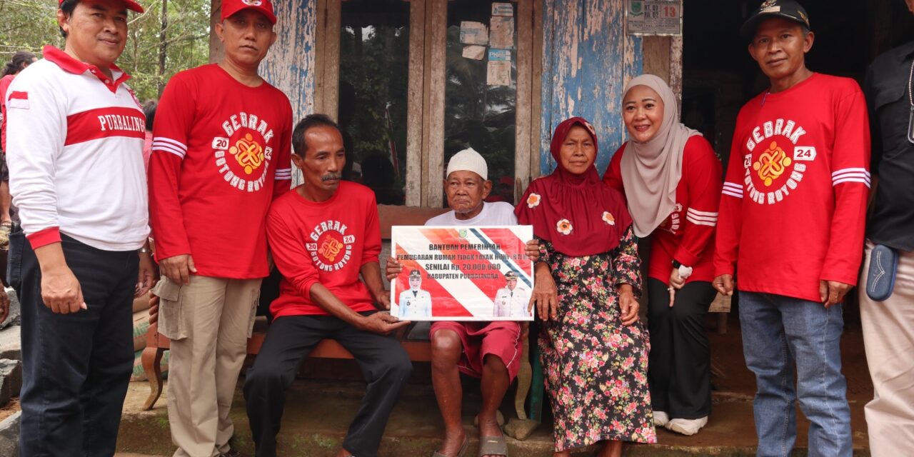 GEBRAK di Binangun, Bupati Tiwi Dorong Warga Gotong Royong Bantu Rehab 70 RTLH