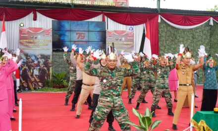 Mempererat Persatuan Melalui Pelestarian Budaya, Kodim 0702Purbalingga Gelar Lomba Tari Maumere