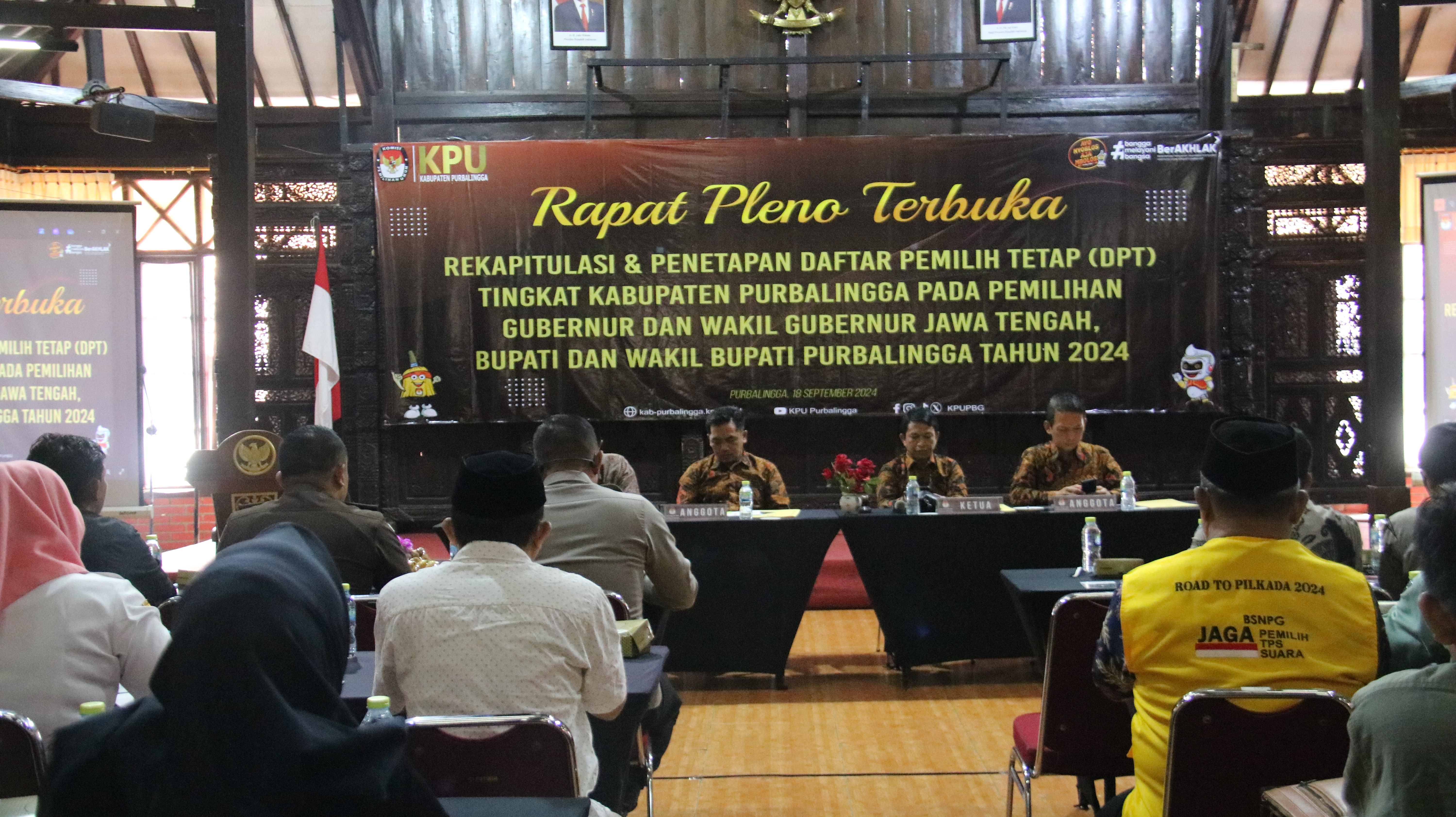 775.444 Warga Purbalingga Akan Jadi Pemilih Tetap di Pilkada 2024