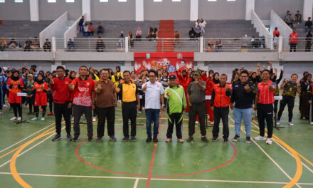 16 Tim Futsal Pelajar Putri Bertanding dalam Gelaran Bupati Cup