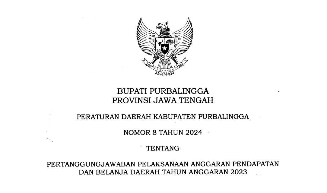 PERDA NOMOR 8 TAHUN 2024