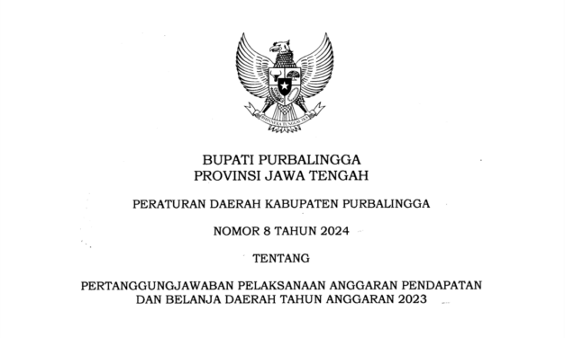 PERDA NOMOR 8 TAHUN 2024