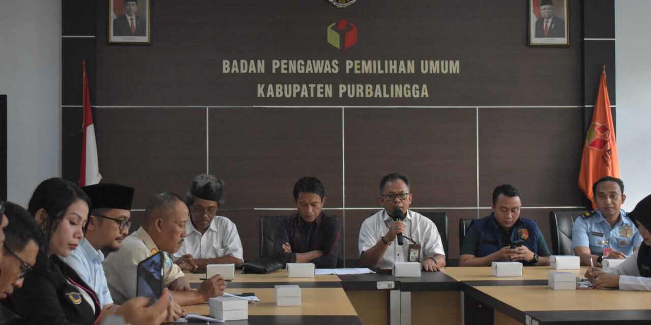 Kuatkan Sinergitas Dengan Stakeholder, Bawaslu Purbalingga Adakan Rakor Jelang Kampanye