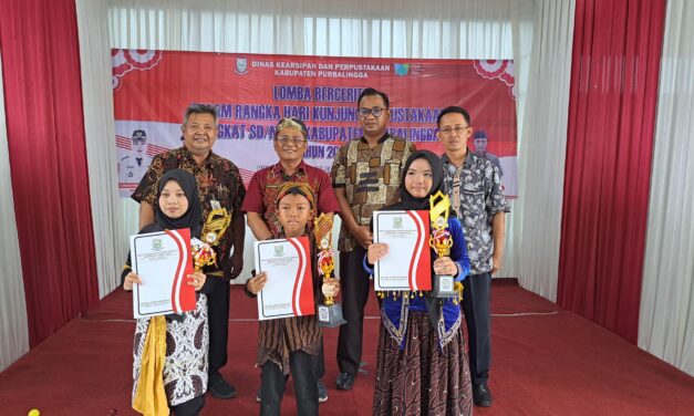 SDN 1 Purbalingga Lor Juara Lomba Bercerita