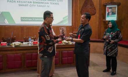 Wujudkan Smart City, Pemkab Purbalingga Tandatangani Komitmen Bersama Pada Bimtek Tahap 4