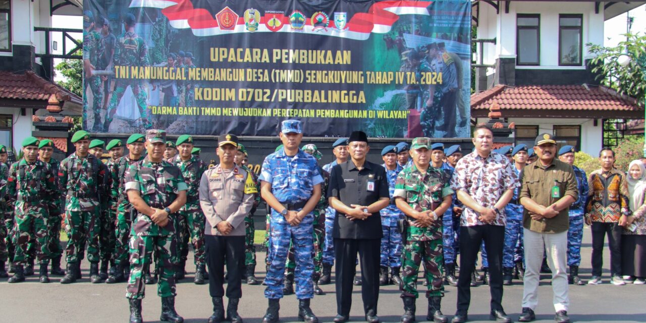 Bangun Jalan dan Jembatan di Desa Sindang, TMMD Sengkuyung Tahap IV Didukung Dana Rp440 Juta