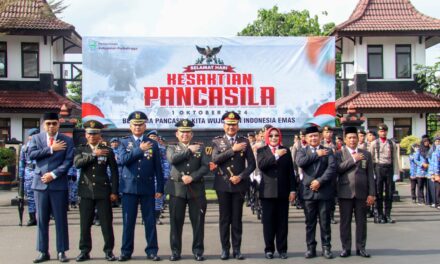 Upacara Hari Kesaktian Pancasila di Purbalingga, Kapolres Ajak Masyarakat Wujudkan Indonesia Emas dengan Semangat Pancasila