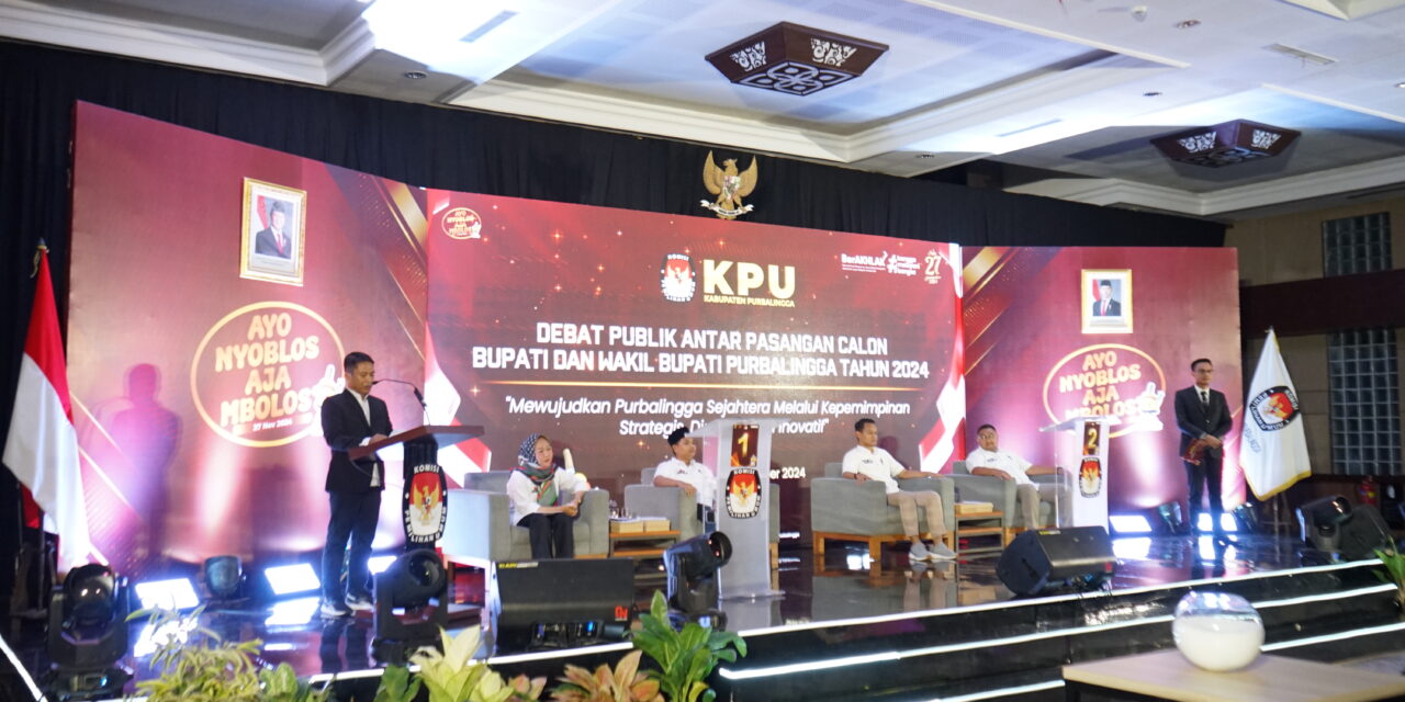 KPU Fasilitasi Kampanye Paslon Bupati dan Wakil Bupati Purbalingga dengan Debat Publik