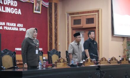 Fraksi-Fraksi DPRD Purbalingga Tanggapi Pendapat Bupati Terhadap 4 Raperda Prakarsa DPRD