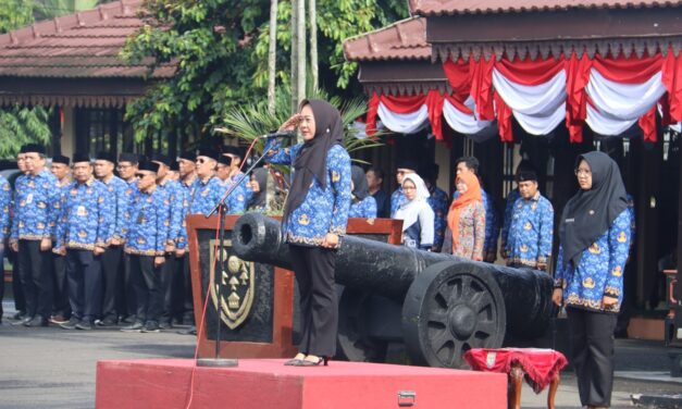 Peringati HUT KORPRI ke-53, Pemkab Purbalingga Gelar Upacara di Pendopo Dipokusumo