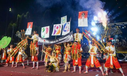 8 Grup Kesenian Ramaikan Festival Kentongan Purbalingga