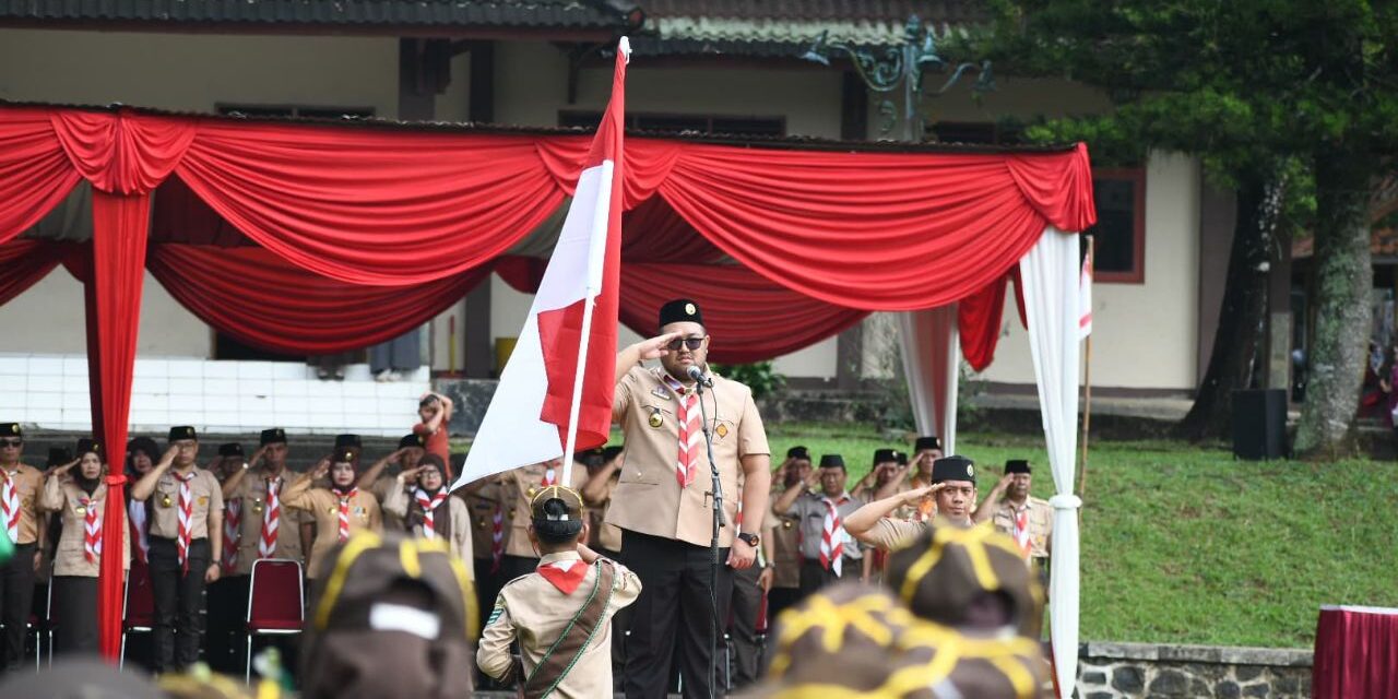 Pesta Siaga Cabang 2025 Dibuka, Wabup Dimas : Ikuti Dengan Riang Gembira